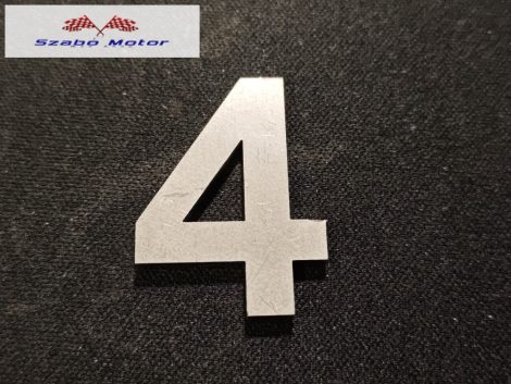 4-es embléma fém 4-es embléma fém