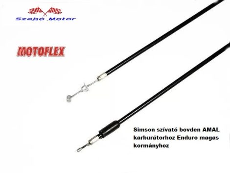 Simson S51 Enduro Szívató bovden (AMAL MAGAS KORRMÁNY) 870-820-42 mm MZA-MOTOFLEX