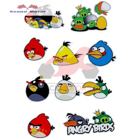 Matrica szett 24X32cm Angry Birds