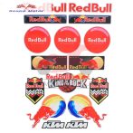 Matrica szett 24X32cm Red Bull 90-es változat