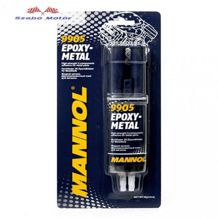 SCT-Mannol 9905 Epoxy-Metal - kétkomponensű epoxy alapú fémragasztó, 30g