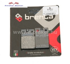 Fékbetét pár robogóhoz MALAGUTI F10-F12 52,0x32,0x5,5mm (Brenta)