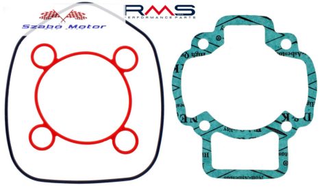Tömítésgarnitúra felső Piaggio vizes 50ccm kpl. új model RMS100689070