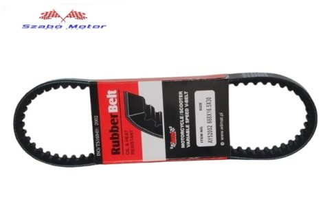 variátorszíj mérete:668x16,5mm HYOSUNG 50